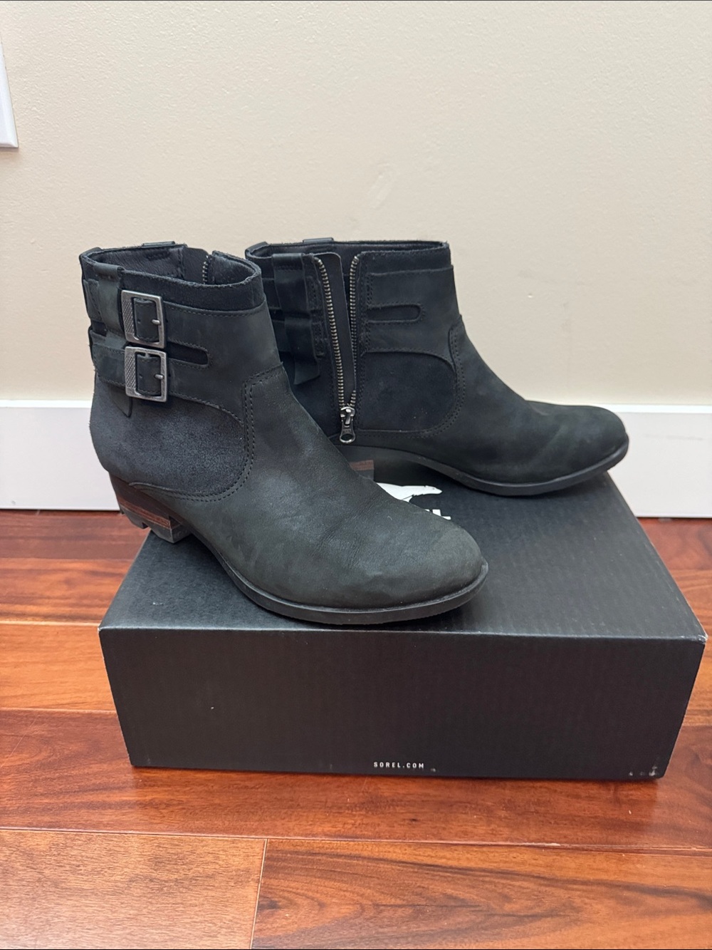 Sorel suede waterproof Lolla Bootie